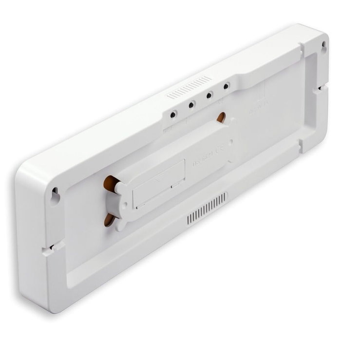 Hama Reloj de Pared Digital Santa Cruz con Termómetro, Blanco Hama Reloj de Pared Digital Santa Cruz con Termómetro, Blanco