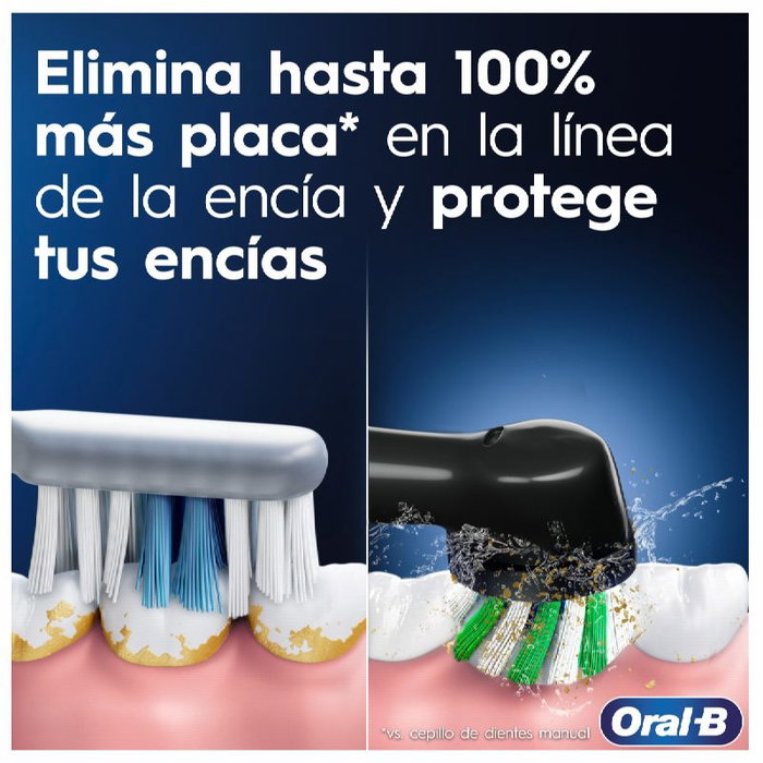 Braun Oral-B Pro 1 Cepillo Dental Eléctrico con Cabezal de Recambio Extra