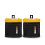 Toughbuilt Bolsas de Almacenamiento Cúbicas Softbox, 15 cm, con Ventanas de Malla Reforzada y Etiquetas, Resistente a Perforaciones, Set de 2 Unidades para Herramientas Pequeñas
