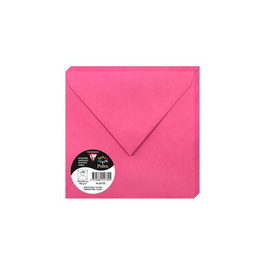 Sobre Clairefontaine Pollen 165X165 120G Fucsia Paquete De 20