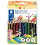 Staedtler Noris Colour Wopex Lápices de Colores Surtidos Estuche 18 ud