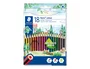 Staedtler Noris Colour Wopex Lápices de Colores Surtidos 18 unidades