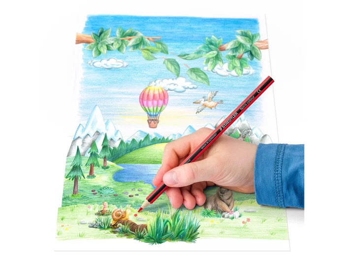 Staedtler Noris Colour Wopex Lápices de Colores Surtidos 18 unidades