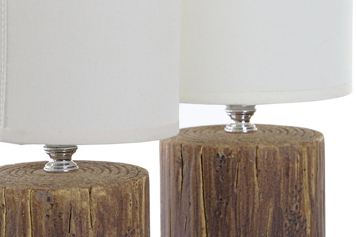 DKD Home Decor Lámpara Sobremesa Alpino 27 x 14 cm (4 Unidades) Resina E14 Incluye Bombilla DKD Home Decor Lámpara Sobremesa Alpino 27 x 14 cm (4 Unidades) Resina E14 Incluye Bombilla