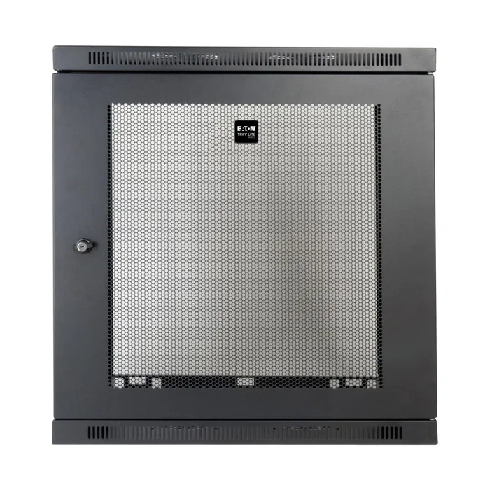 Tripp Lite SRW12U13 Armario Rack de Pared 12U Negro para Equipos de 19" - Gabinete con Cerradura, Ventilado, Capacidad 91 kg, Instalación Fácil