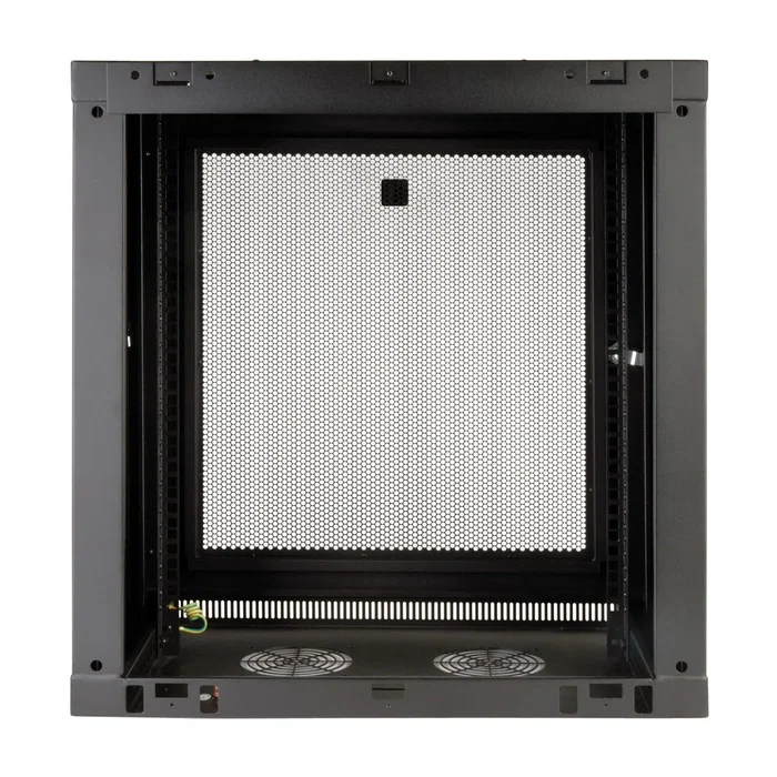 Tripp Lite SRW12U13 Armario Rack de Pared 12U Negro para Equipos de 19" - Gabinete con Cerradura, Ventilado, Capacidad 91 kg, Instalación Fácil