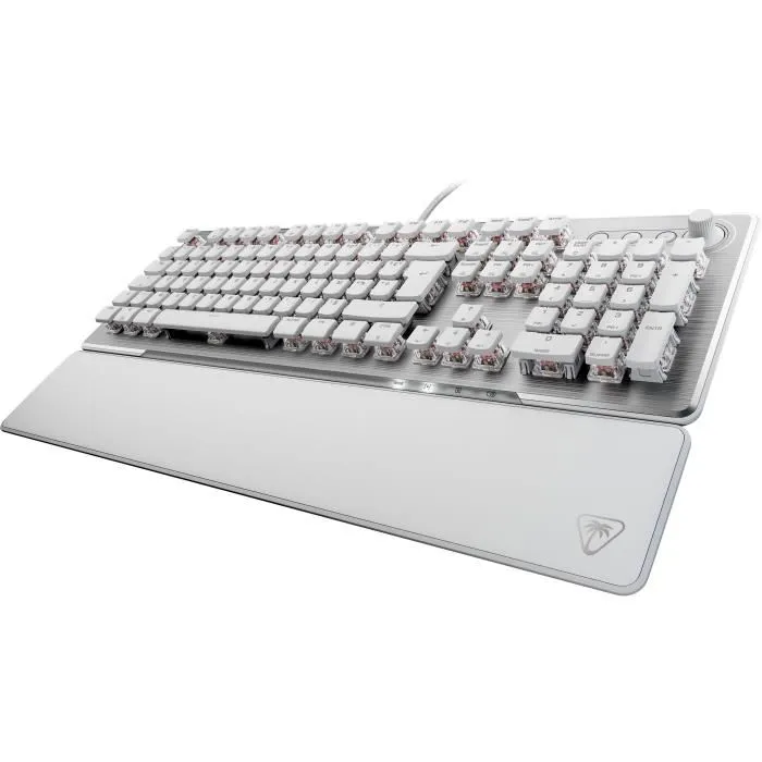 Turtle Beach TBK-1002-12-FR Teclado Mecánico Vulcan II Blanco para PC