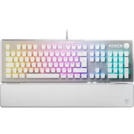 Turtle Beach TBK-1002-12-FR Teclado Mecánico Vulcan II Blanco para PC