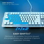 Turtle Beach Vulcan II Blanco - Teclado mecánico para juegos de PC