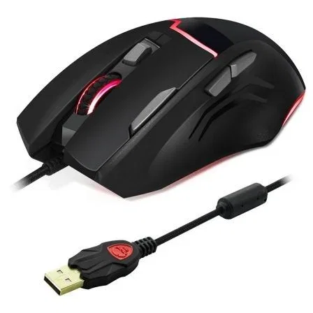Pack Gaming Spirit of Gamer Elite-M10/ Ratón Óptico + Alfombrilla