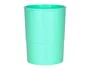 Q-connect Cubilete Verde Menta Pastel Opaco de Plástico Ø75 x 100 mm