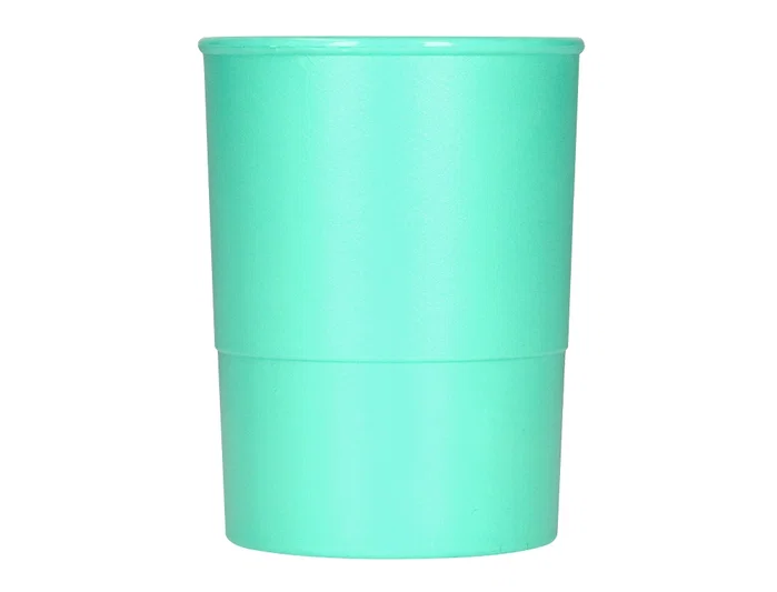 Q-connect Cubilete Verde Menta Pastel Opaco de Plástico Ø75 x 100 mm Q-connect Cubilete Verde Menta Pastel Opaco de Plástico Ø75 x 100 mm