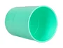 Q-connect Cubilete Verde Menta Pastel Opaco de Plástico Ø75 x 100 mm