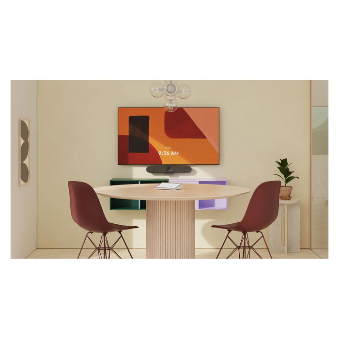 Logitech Rally Bar Huddle, Sistema de videoconferencia en grupo, 4K Ultra HD, Grafito