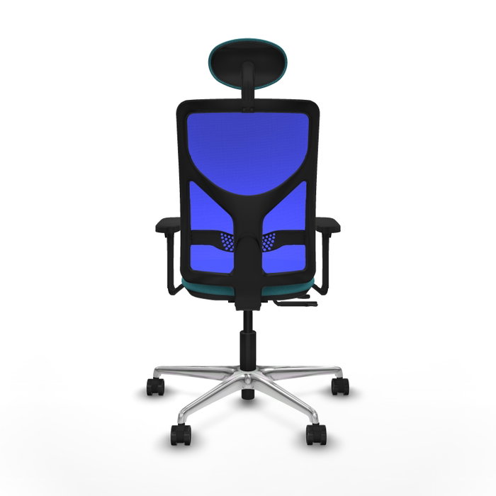 PIQUERAS Y CRESPO Silla de oficina Motilla con mecanismo Sincro/Traslack, brazos 3D y cabecero fijo PIQUERAS Y CRESPO Silla de oficina Motilla con mecanismo Sincro/Traslack, brazos 3D y cabecero fijo