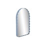 DKD Home Decor Espejo de Metal Arcos Azul 40x60 cm