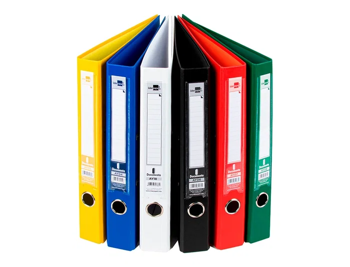 Liderpapel Archivador de Palanca A4 Forrado PVC Colores Surtidos Liderpapel Archivador de Palanca A4 Forrado PVC Colores Surtidos