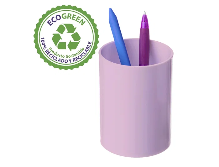 Archivo 2000 Portalápices Ecogreen Rosa Pastel 75x105 mm Archivo 2000 Portalápices Ecogreen Rosa Pastel 75x105 mm