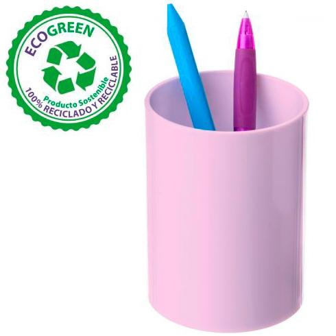 Archivo 2000 Portalápices Ecogreen Rosa Pastel 75x105 mm