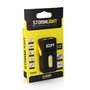 EDM Stormlight - Mini Linterna LED Recargable USB-C, 1000 Lúmenes, Cabezal Giratorio 180°, con Clip e Imán