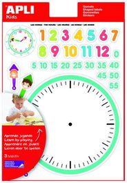 Gomets Apli Tematicos Bolsa 3H Removibles Las Horas 90 Uds. (12789) (Set de 5)