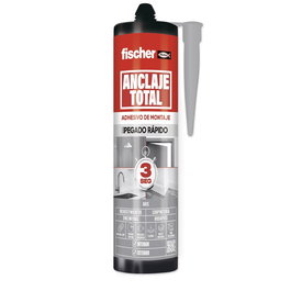 Fischer Adhesivo Turbo Anclaje Total Gris 290Ml 3Seg 600Kg/M2 Secado 8Min