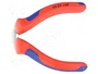 Knipex Alicates de punta de aguja con filo de corte