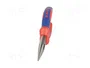 Knipex Alicates de punta de aguja con filo de corte