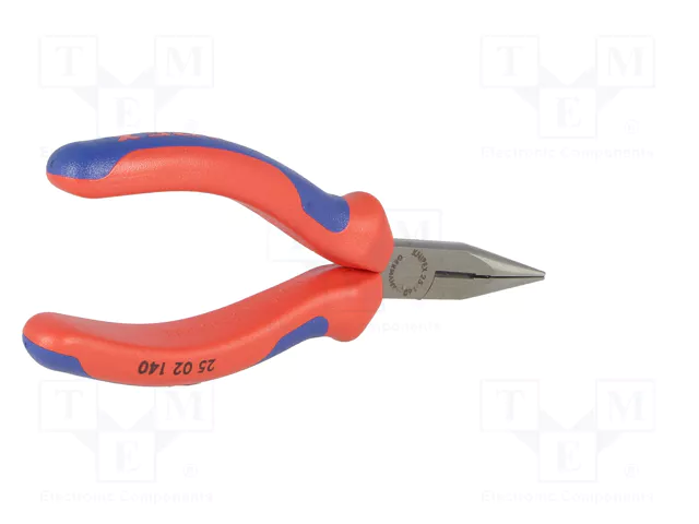 Knipex Alicates de punta de aguja con filo de corte