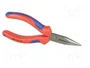 Knipex Alicates de punta de aguja con filo de corte