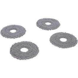 Roborock Set de 4 Paños de Mopa Antibacterianos
