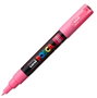 POSCA Marcador PC-1M Punta Fina 0.7-1mm Rosa