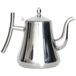 Home Deco Factory Tetera Acero Inoxidable con Filtro, Servicio, Capacidad 1.1L