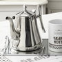 Home Deco Factory Tetera Acero Inoxidable con Filtro, Servicio, Capacidad 1.1L