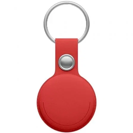 Leotec EasyTag Dual Localizador Blanco con Llavero Rojo