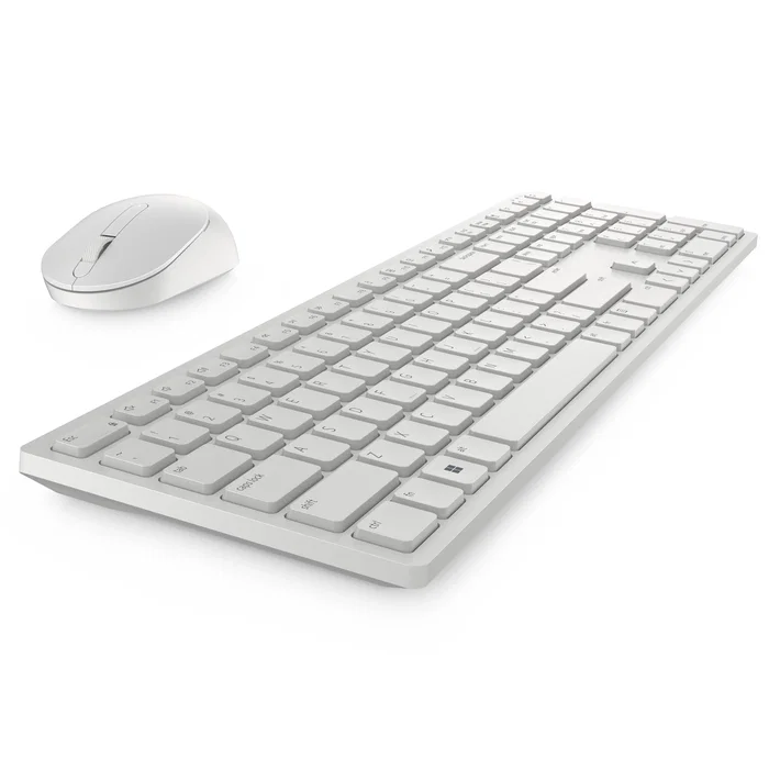Dell Pro KM5221W Kit de Teclado y Ratón Inalámbrico Blanco QWERTY Español