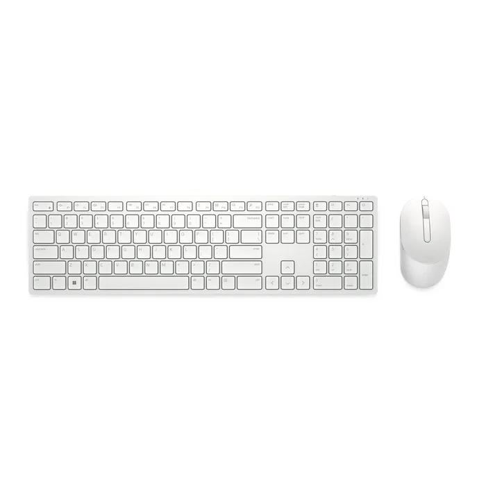 Dell Pro KM5221W Kit de Teclado y Ratón Inalámbrico Blanco QWERTY Español
