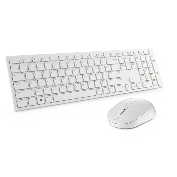 Dell Pro KM5221W Kit de Teclado y Ratón Inalámbrico Blanco QWERTY Español