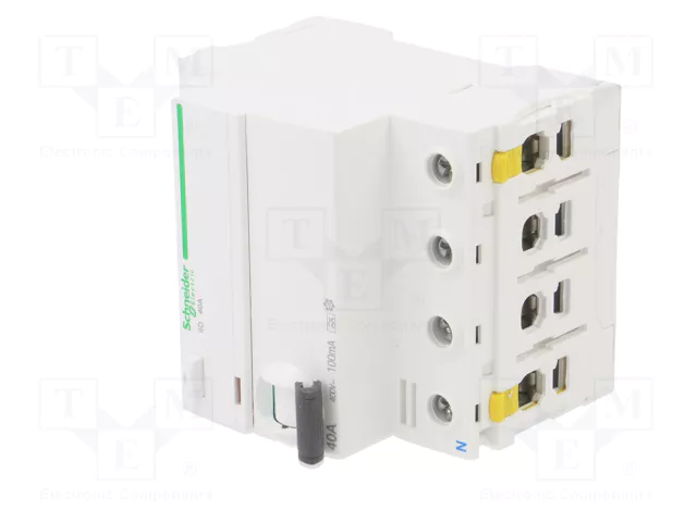 SCHNEIDER ELECTRIC Interruptor diferencial ACTI9 63A 0,1A 4 polos SCHNEIDER ELECTRIC Interruptor diferencial ACTI9 63A 0,1A 4 polos