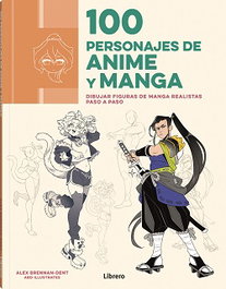 ILUSBOOKS 100 Personajes de Anime y Manga