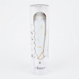AUREA Botella térmica interior cerámico 2 tapones 750ml ice pure gold