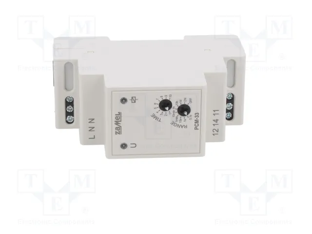 ZAMEL PCM-33 Relé de tiempo Analógico 230VAC