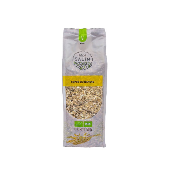 ECO SALIM Copos de Centeno Bio Vegan 500gr