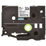 Brother TZe-M261 Cinta Laminada Mate con Texto Negro sobre Fondo Blanco de 36 mm x 8 m