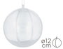 Innspiro Pack de 6 bolas de plástico transparente de 12 cm