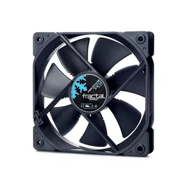 Fractal Design Dynamic X2 GP-12 PWM - Ventilador para Caja PC 120mm Negro - 500-2000 RPM, 87.6 CFM, 2.3 mmH2O, 32.2 dB - 1 Unidad