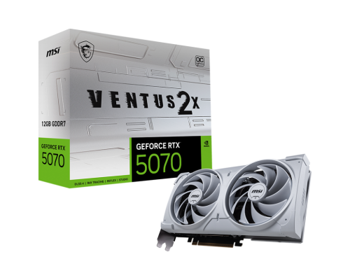 MSI GeForce RTX 5070 VENTUS 2X OC White 12GB GDDR7