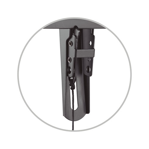 Holmios Soporte de TV con sistema antirrobo 43''-90'' Negro Holmios Soporte de TV con sistema antirrobo 43''-90'' Negro