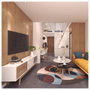 Holmios Soporte de TV con sistema antirrobo 43''-90'' Negro