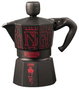 Bialetti Moka Express Stranger Things 3 tazas Negra/Roja